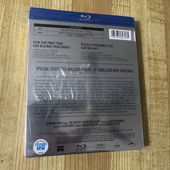 A Hard Days Night (Blu-ray Disc, 2009, Canadian) Collectors Edition Sealed! - Picture 6 of 9